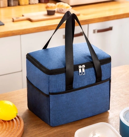 LUNCH BOX sac de prânz termic cu loc pentru mâncare