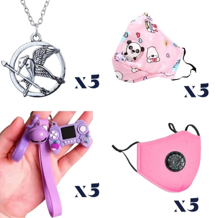 Cutie en-gros 105 buc, mix de 21 modele, accesorii moda