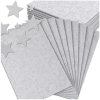 Foi decorative din fetru 30x30cm set de 10 bucăți gri
