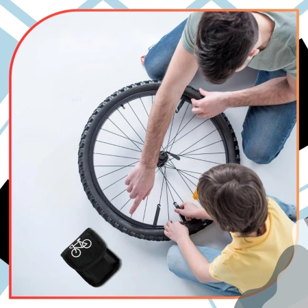 Kit reparatie biciclete multitool patchs travel