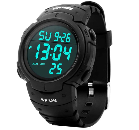 CEAS BĂRBAȚI S-Shock Skmei WATERPROOF LED