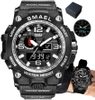 Ceas barbatesc Smael s-shock WATERPROOF LED DUBLE TIME