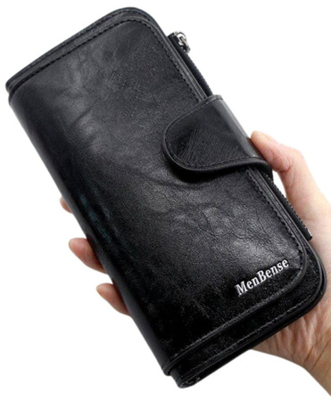 Portofel mare, elegant, incapator din piele