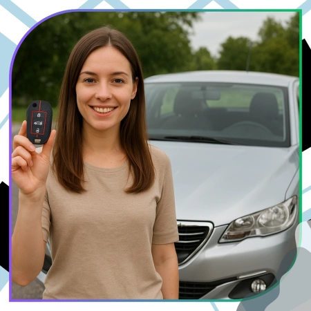 HUSĂ Etui din silicon pentru cheie Peugeot 301 3008 508 Citroen C-Elysee C3 C4L