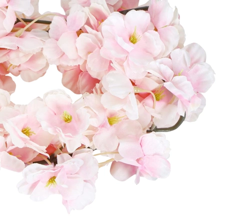 Viță de vie artificială de flori de cireș pentru ghirlandă 1pc roz decorativ