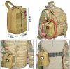 Trusa de prim ajutor MOLLE husă militară tactică de urgență