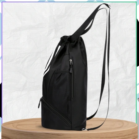 Rucsac sport cu șnur de strângere pentru antrenament la sală, geantă de sală