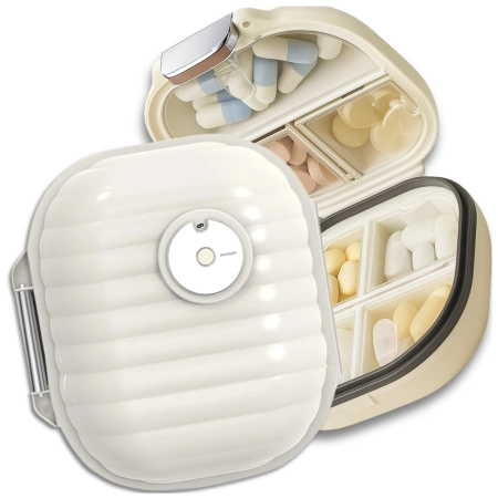 Cutie organizatoare elegantă pentru medicamente, crem, mini