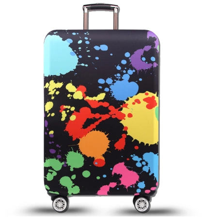 Husa de protectie elastica pentru valiza, bagaj de calatorie, colorata