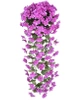 Hanging flori artificiale 1pc iederă alpinism decorative pentru balcon
