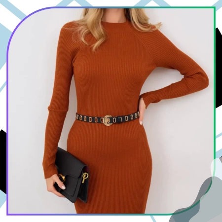 Curea din piele ecologică pentru femei, neagră, pentru pantaloni.