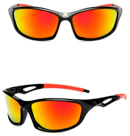 Ochelari de conducere sport polarizați, camere SLR roșii universale