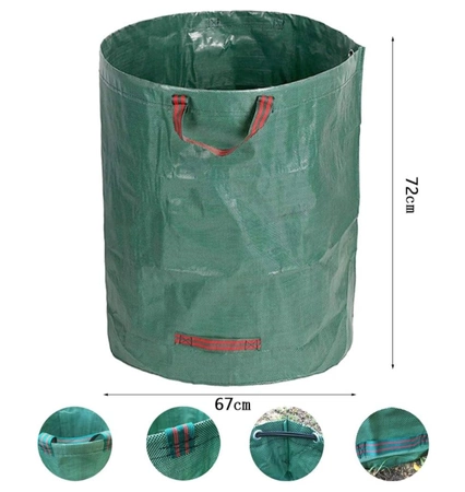 Sac pentru deșeuri de grădină frunze iarbă coș de gunoi coș de gunoi