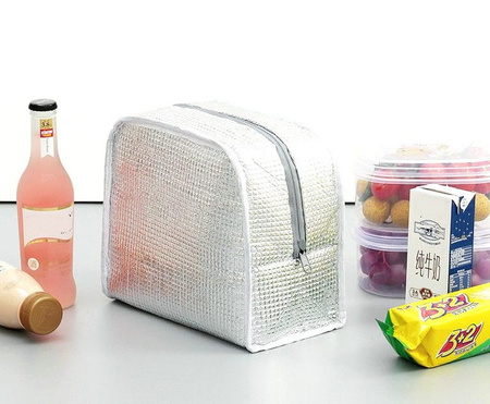 Geantă termică pentru prânz LUNCH BOX hamster negru