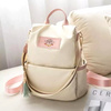 Rucsac urban de dama, rucsac sport cu pompon, incapator