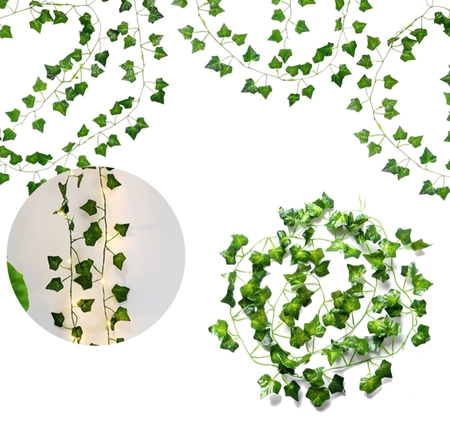 6 bucăți frunze agățate de iedera cataratoare pentru ghirlanda