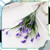 Flori artificiale crini mov decor buchet calla 5buc