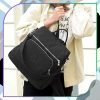 Rucsac de dama negru, impermeabil, spatios, elegant