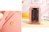 Geanta messenger roz, clutch