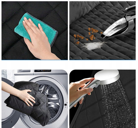 Husa scaun auto XXL, covoraș pentru câini pentru bancheta din spate