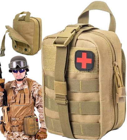 Trusa de prim ajutor MOLLE husă militară tactică de urgență