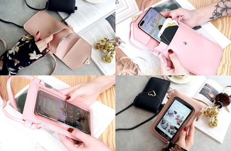 Geanta mica pentru portofel Samsung iPhone Xiaomi LG