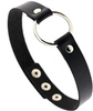 Colier cu guler de guler de piele punk