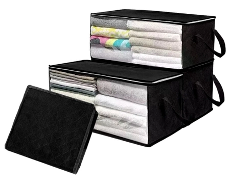 Organizator de garderoba solid, mare pentru pături, lenjerie de pat, haine