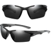 Ochelari de ciclism sport pentru femei și bărbați de culoare neagră