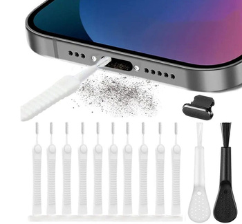 Kit de curățare a găurilor de telefon 13 unelte perie