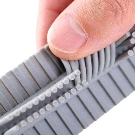 Perie din silicon pentru curățarea paharelor înalte, sticlelor și borcanelor