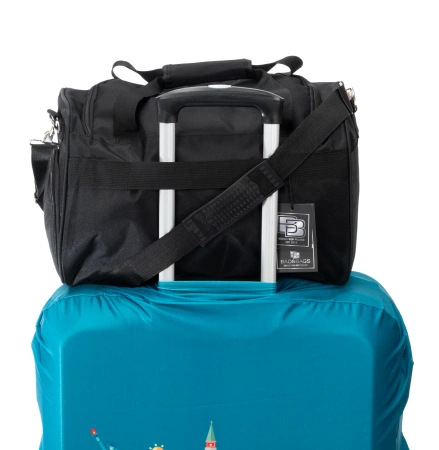 Geanta de voiaj business pentru bagaj de mana avion BAD&BAGS neagra
