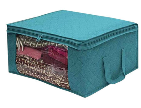 Geanta organizatoare pentru garderoba pentru lenjerie de pat si haine