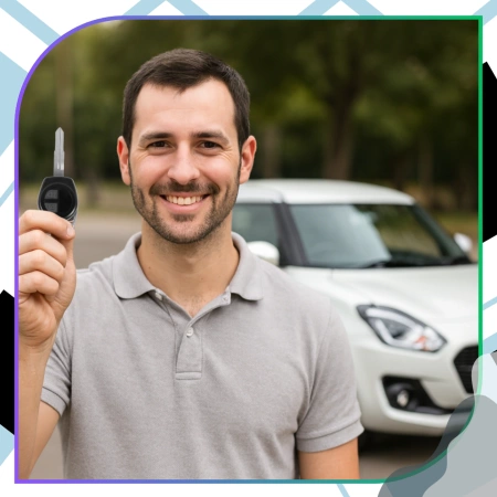 Capac cheie Fiat Sedici Suzuki SX4 Opel 2 butoane