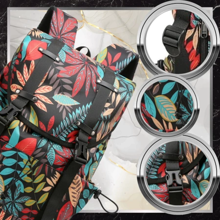 Rucsac colorat BAD&BAGS pentru călătorii cu avionul în oraș rezistent la apă