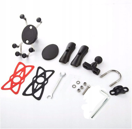 Suport telefon pentru motocicleta, model PRO, GRIP puternic