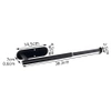 Suport telescopic autoadeziv negru