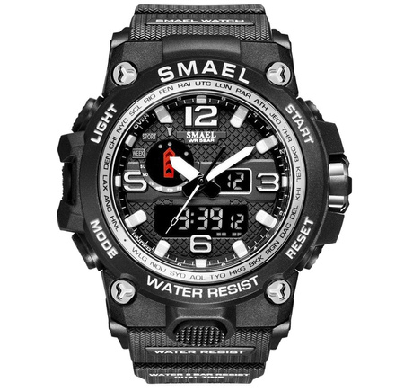 Ceas barbatesc Smael s-shock WATERPROOF LED DUBLE TIME