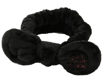 Banda de păr urechi de iepure, fundă moale cosmetică