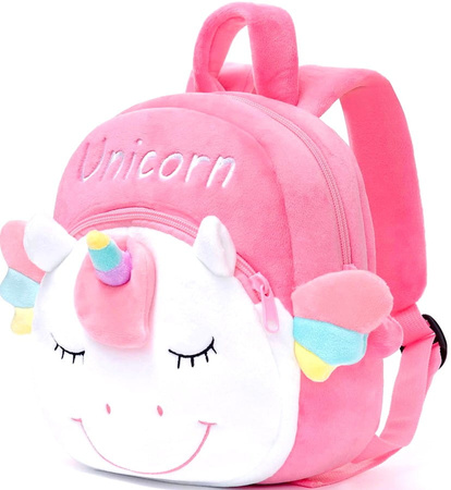 Rucsac inicorn Unicorn de pluș pentru preșcolari