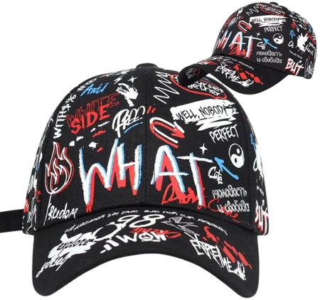 Şapcă de baseball graffiti slang femei bărbaţi