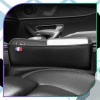 Organizer auto pentru fanta dintre scaune, din piele ecologică, compact.