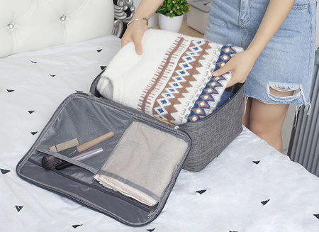 Organizator de călătorie portabil XL mare, rezistent la apă pentru bagaje