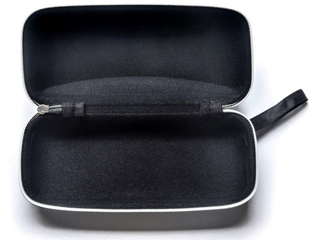Hard Case Husă neagră pentru husă pentru ochelari