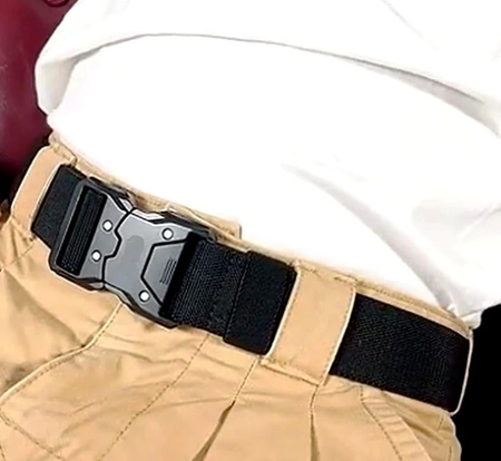 Centura militară tactică militară, centură punk cu bandă