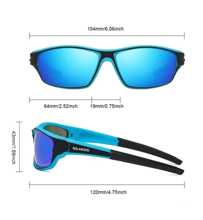 Ochelari sport SLR polarizați, universali pentru ciclism