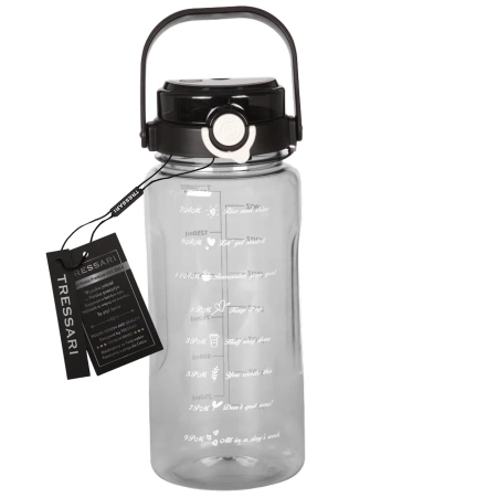 Sticla sport TRESSARI pentru alergat 1500ml PC BPA FREE pentru apa