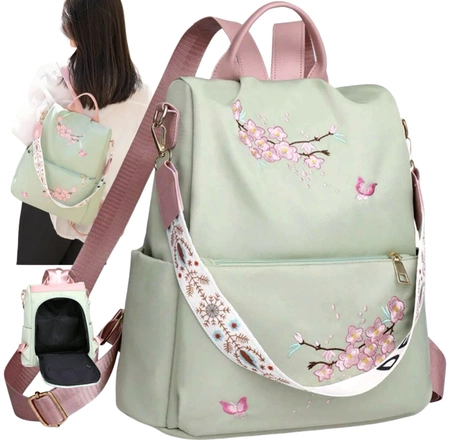 Rucsac de dama de oras impermeabil, spatios, sportiv, la moda
