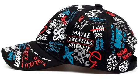 Şapcă de baseball unisex graffiti slang