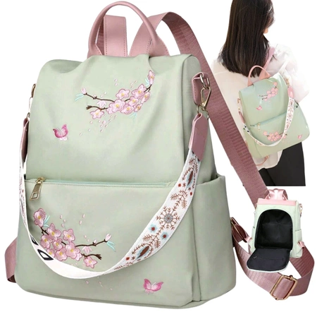 Rucsac de dama de oras impermeabil, spatios, sportiv, la moda